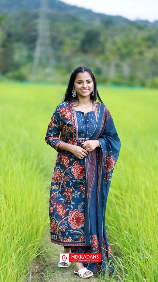 hand-block printed premium cotton set