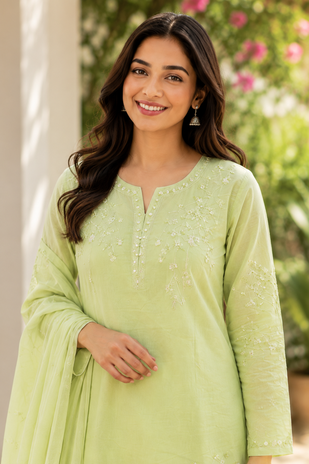 PISTACHIOS GREEN SALWAR SET