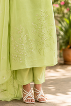 PISTACHIOS GREEN SALWAR SET
