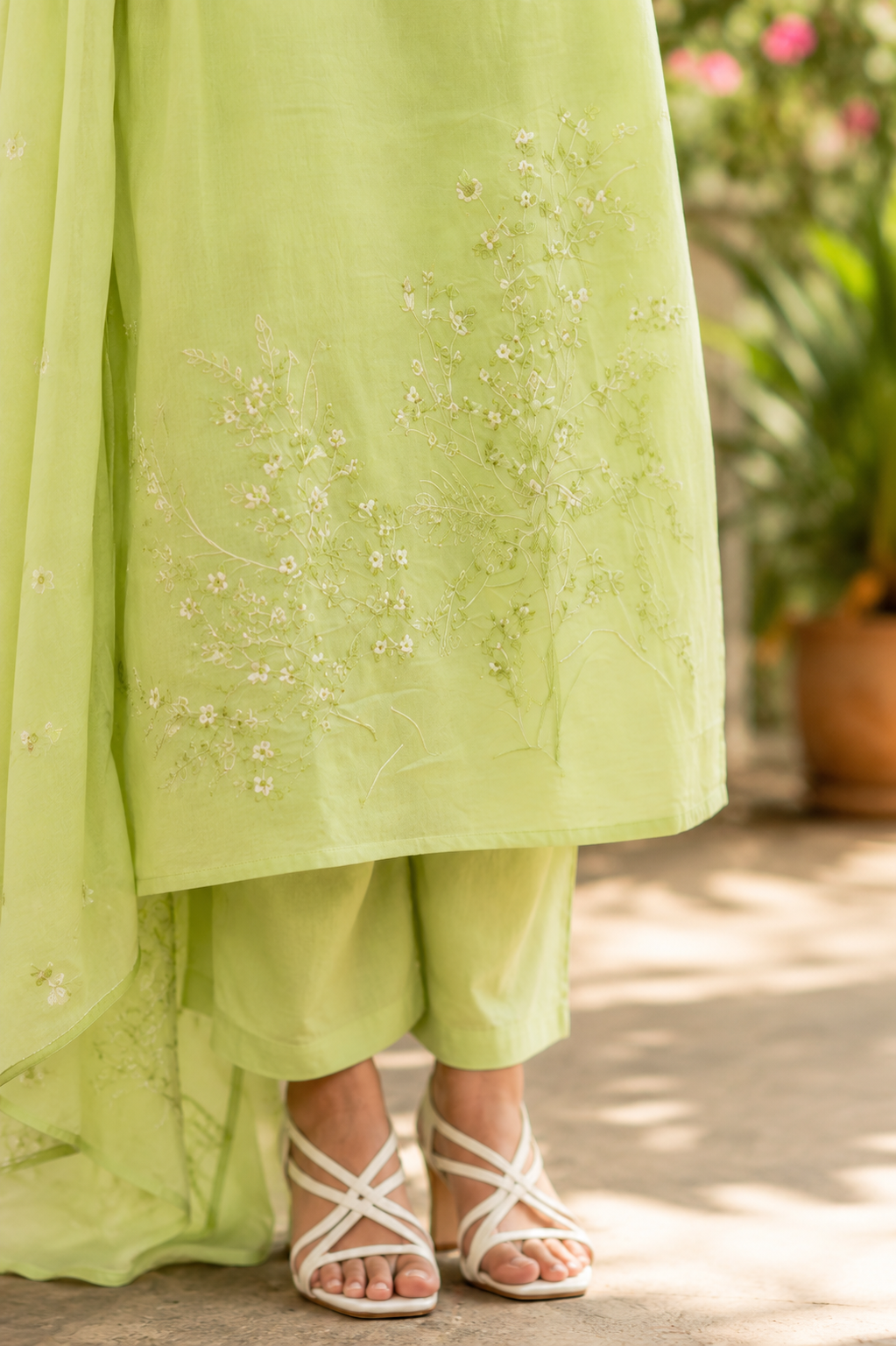 PISTACHIOS GREEN SALWAR SET