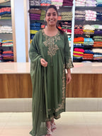 EMERALD GREEN SLAWAR SET