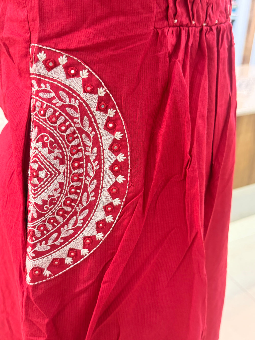 RUBY RED SALWAR SET
