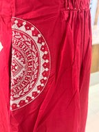 RUBY RED SALWAR SET
