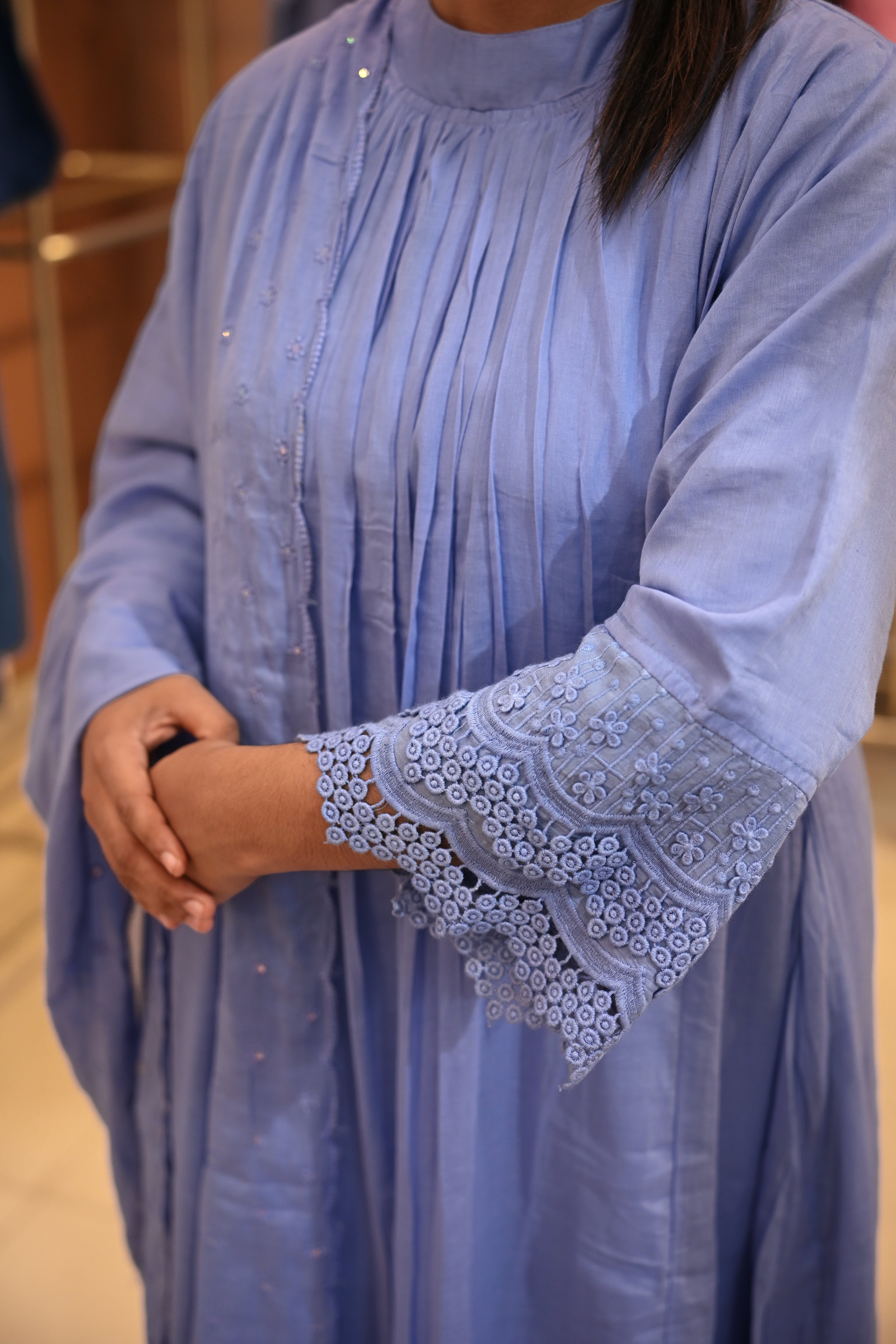 LAVENDER BLUE SALWAR SET