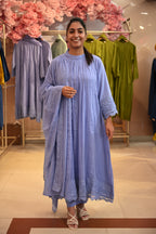 LAVENDER BLUE SALWAR SET