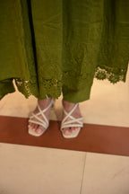 OLIVE GREEN SALWAR SET